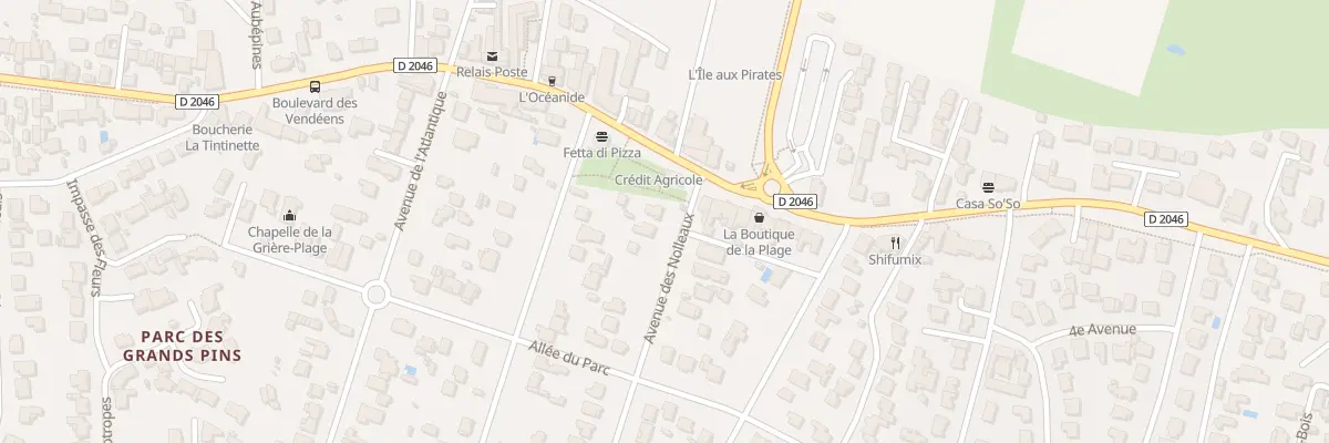 Plan du 4 Av des Nolleaux à La Tranche-sur-Mer