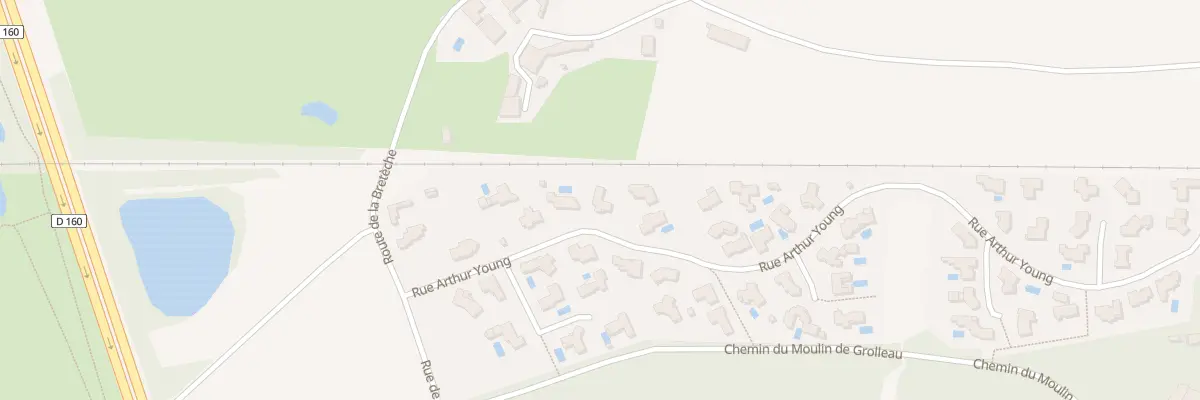 Plan du 35 Rue arthur young à La Roche-sur-Yon