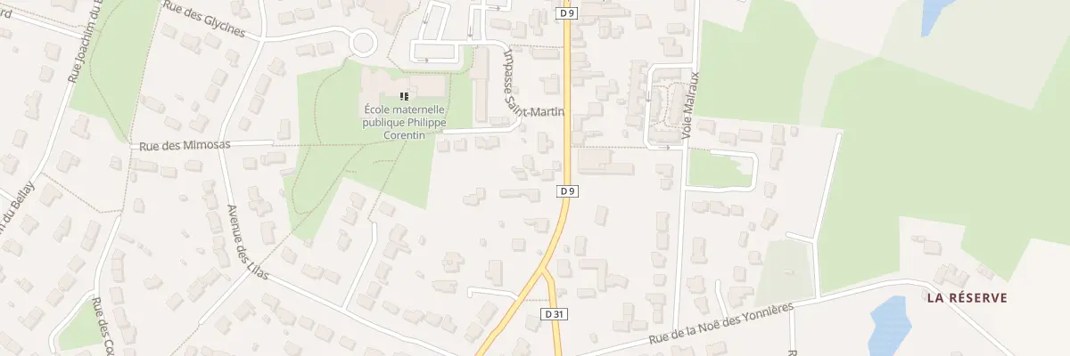 Plan du 33 Rue du 3 aout 1944 à Saint-Mars-du-Désert