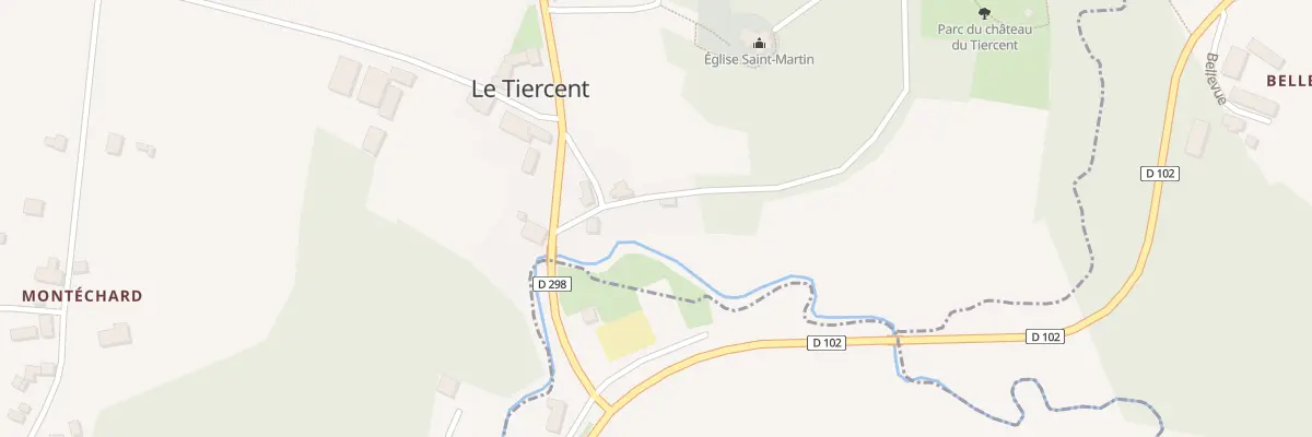 Plan du 5068 Saint Martin au Tiercent
