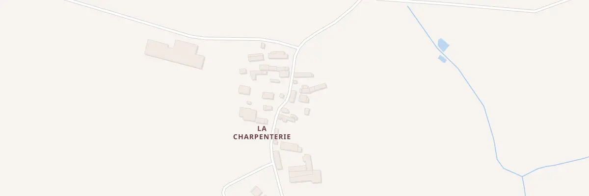 Plan du 5524 La Charpenterie à Coësmes