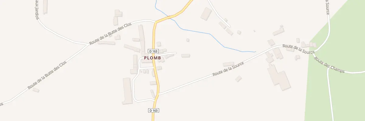Plan du 7 Plomb - La Croix-Avranchin à Saint-James