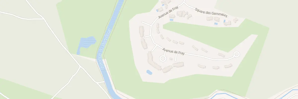 Plan du 18 Av de Fray à Soustons