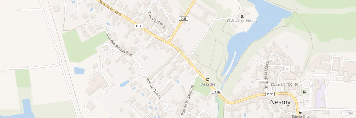 Plan du 41 Rue de lattre de tassigny à Nesmy