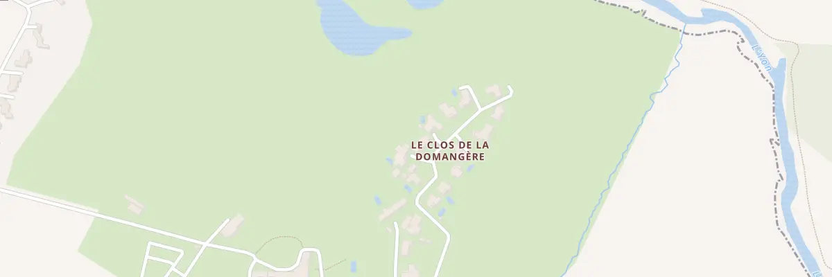 Plan du 140 Lot Le Clos de la Domangere à Nesmy