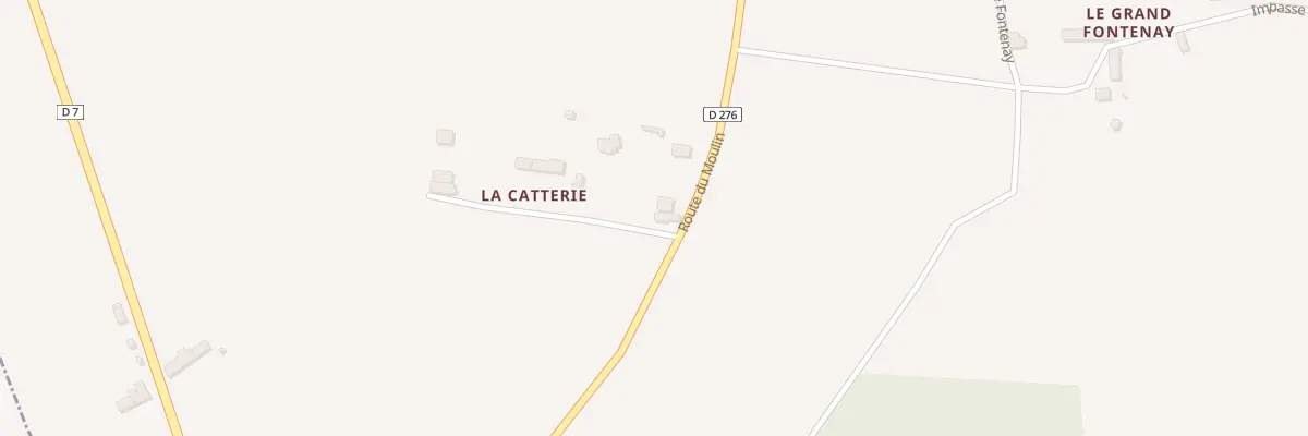 Plan du 2 Imp de l’Acaterie à Saint-Denis-le-Vêtu