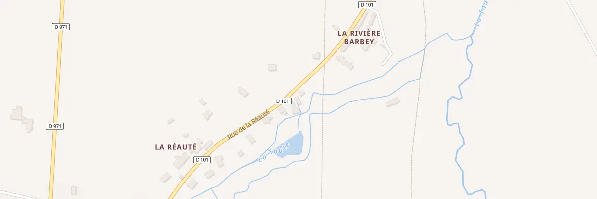 Plan du 19 Rue de la Reaute Vaudrimesnil à Saint-Sauveur-Villages