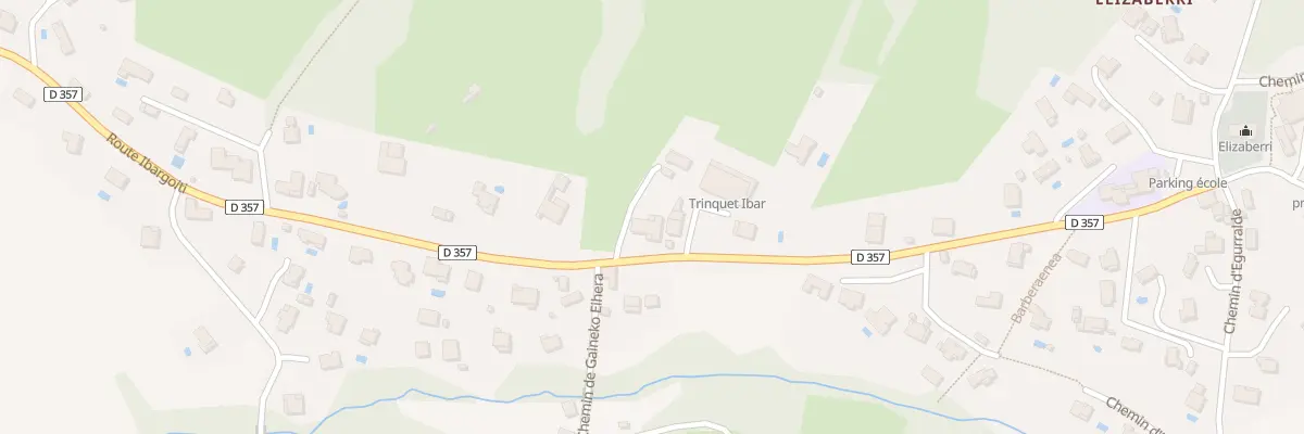 Plan du 484 Rte Ibargoiti à Mouguerre