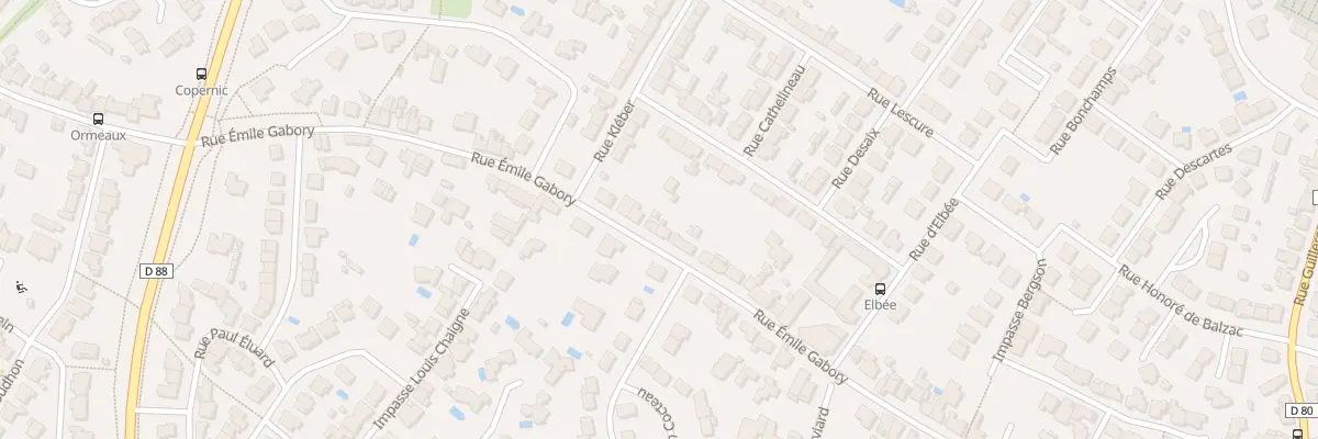 Plan du 71 Rue Emile Gabory à La Roche-sur-Yon
