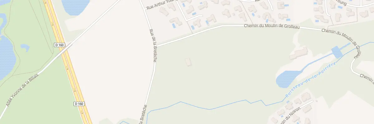 Plan du 50 Rue de la Bretèche à La Roche-sur-Yon