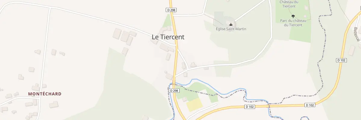 Plan du 5073 Le Bourg au Tiercent
