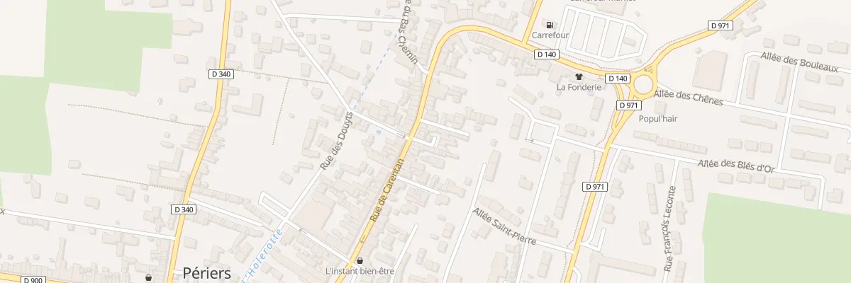 Plan du 45 Rue de Carentan à Périers