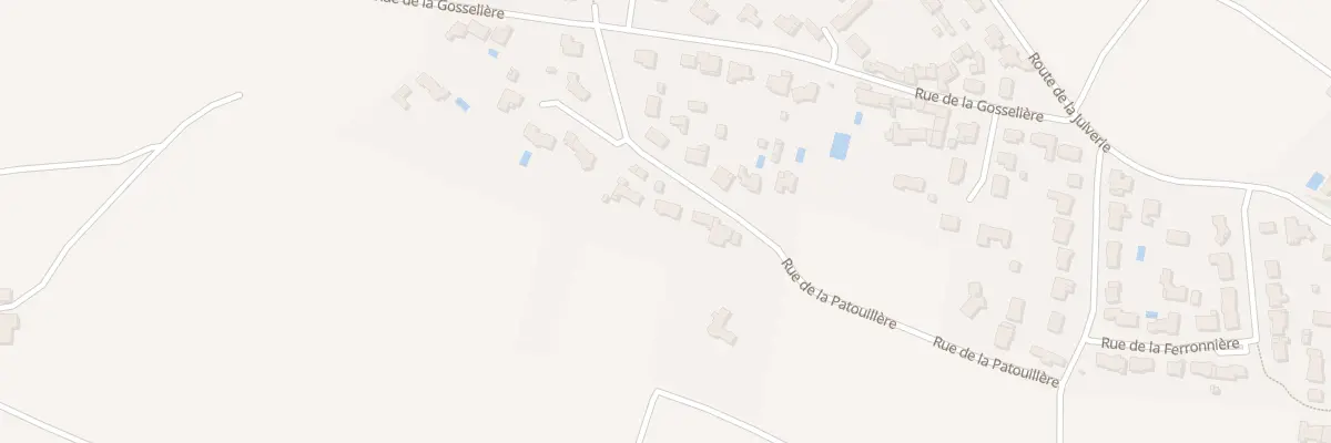 Plan du 8 Rue de la Patouillère à La Haie-Fouassière