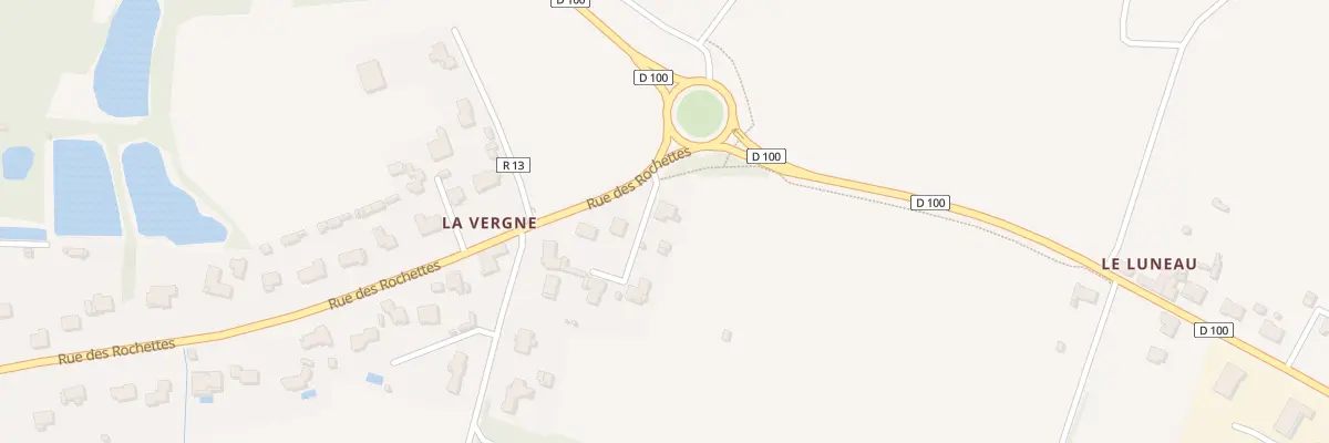Plan du 1 La Vergne à Dompierre-sur-Yon