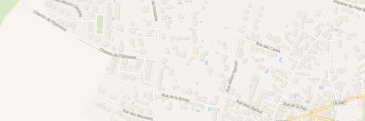 Plan du 2 Imp du Vergeau à Angles