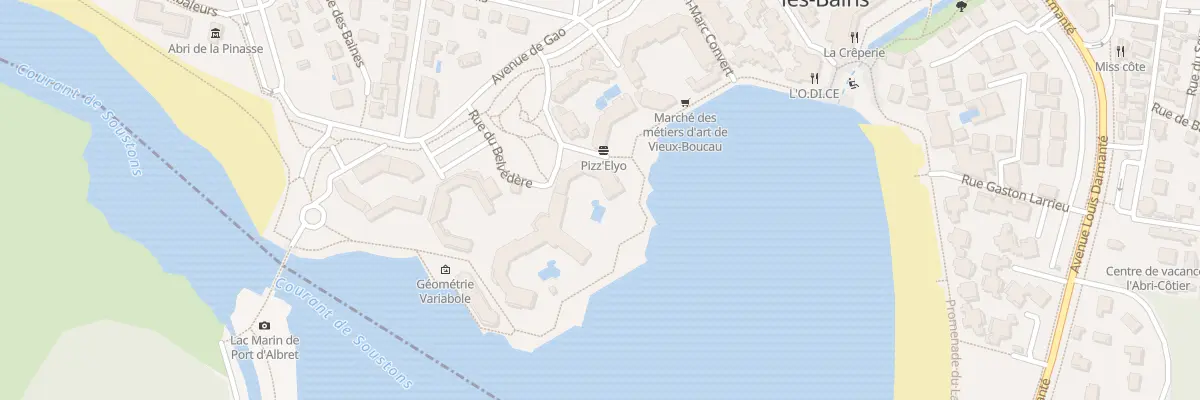 Plan du 82 Res Mer et Golf Boucanier IV à Vieux-Boucau-les-Bains