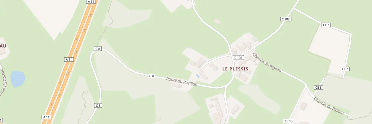 Plan du 82 Che du Plessis à Mauves-sur-Loire