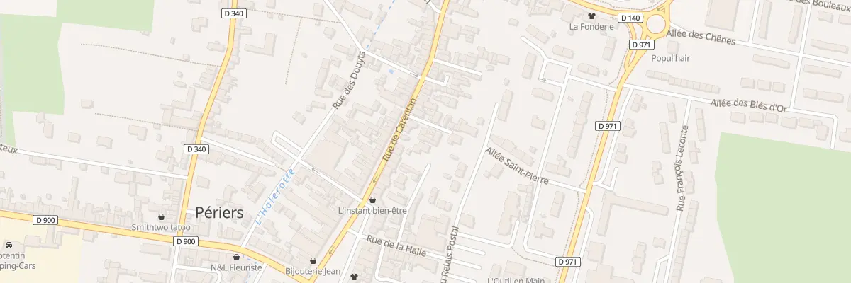 Plan du 23A Rue de Carentan à Périers