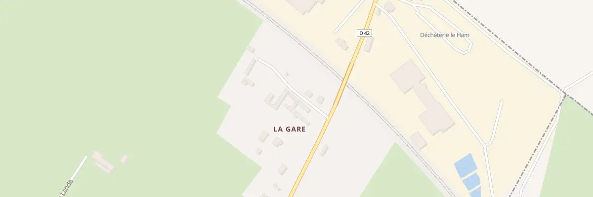 Plan du 23B Rue Saint Pierre au Ham