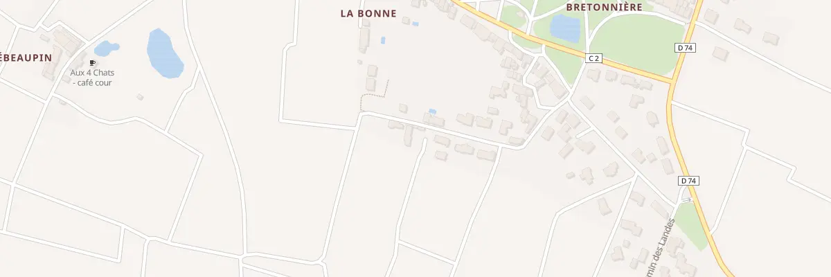 Plan du 5387 La Choletterie à Maisdon-sur-Sèvre