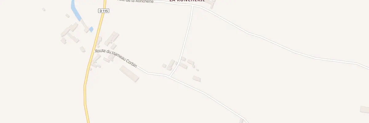 Plan du 3B Rte du Hameau Corbin à Brillevast