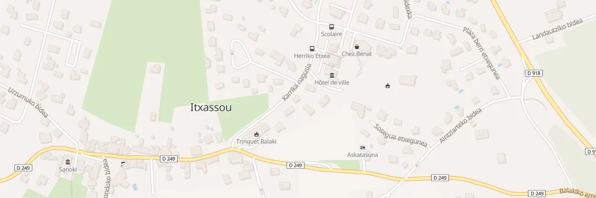 Plan du 487 Karrika Nagusia à Itxassou