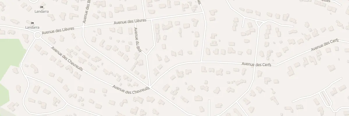 Plan du 99 Av des Cerfs à Soorts-Hossegor