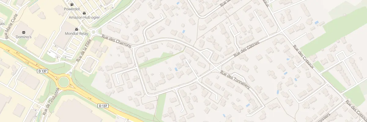 Plan du 12 Rue des Gatines à Aigrefeuille-sur-Maine