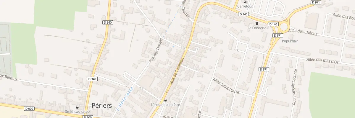 Plan du 40B Rue de Carentan à Périers