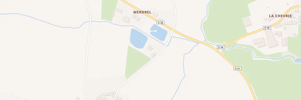 Plan du 5941 Merdrel à Rougé
