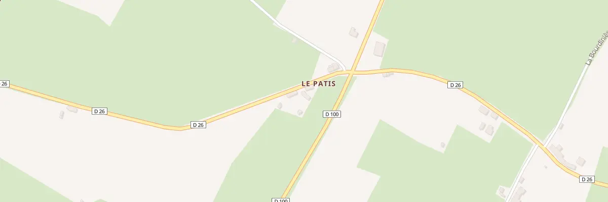 Plan du 6 Le Patis à Saint-Aubin-du-Cormier