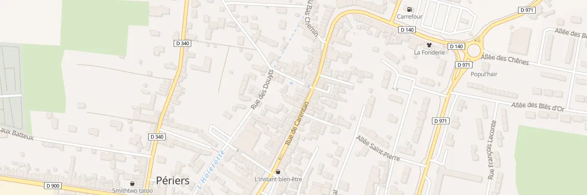Plan du 42 Rue de Carentan à Périers