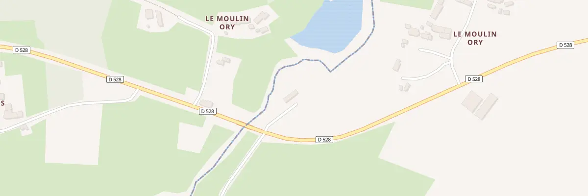 Plan du 5095 Le Moulin Ory à Dourdain