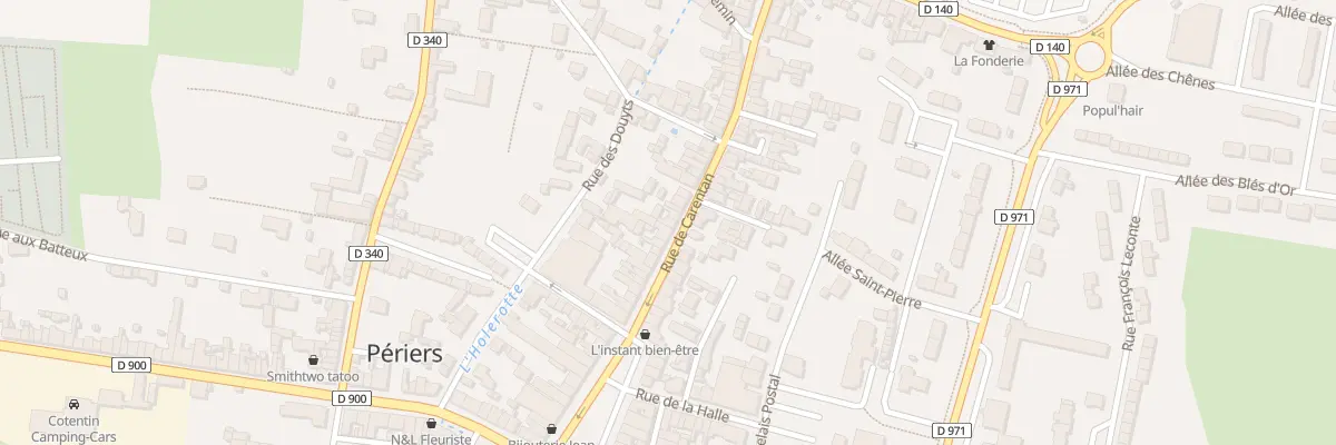 Plan du 26 Rue de Carentan à Périers