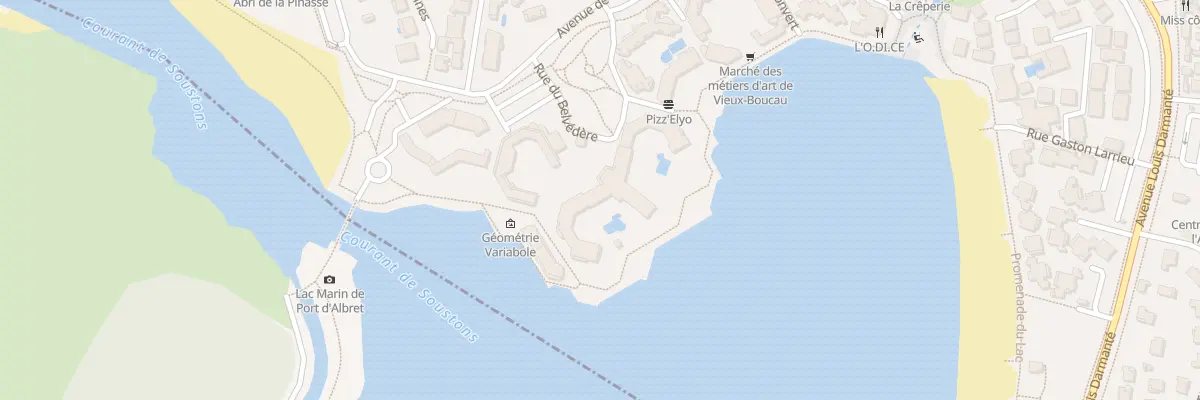 Plan du 157 Res Mer et Golf-Le Boucanier à Vieux-Boucau-les-Bains