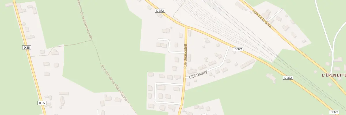 Plan du 27 Rue Beausoleil Folligny à Folligny