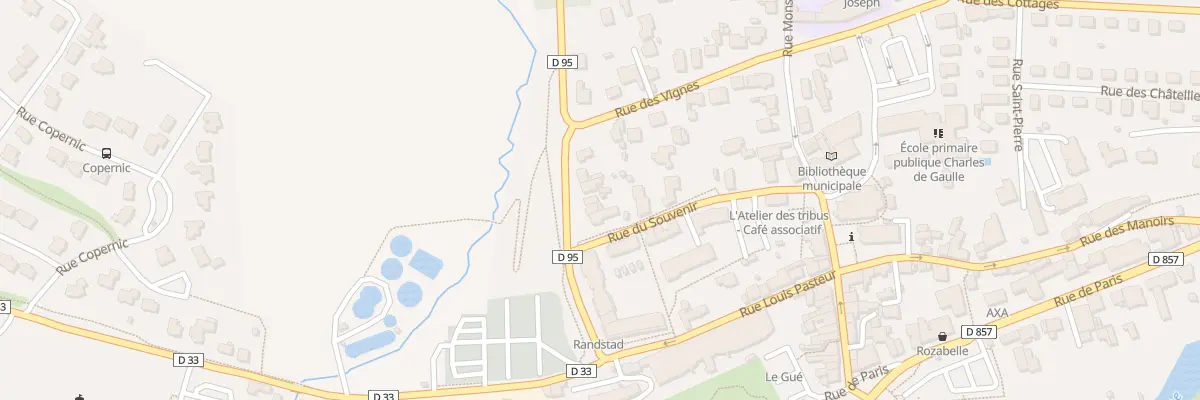 Plan du 30 Rue Louis Pasteur à Châteaubourg