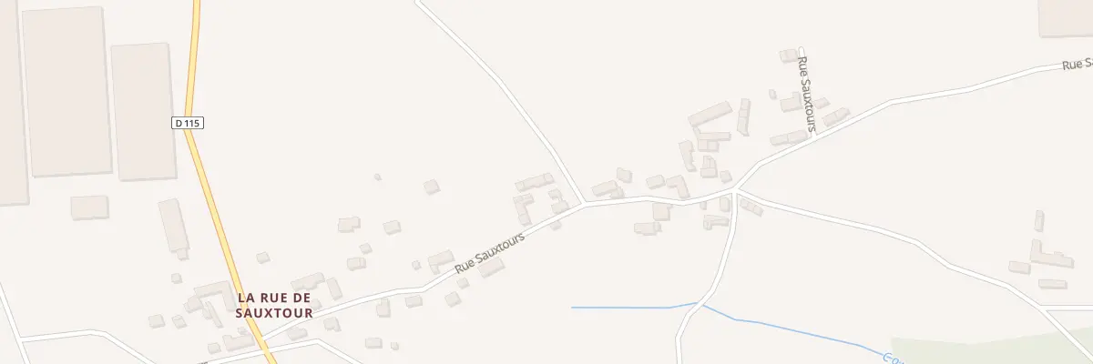 Plan du 53 Rue Sauxtours à Théville
