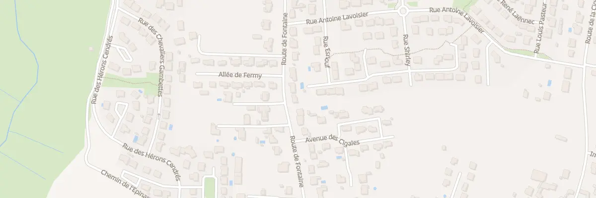Plan du 18 Rte de Fontaine à Angles