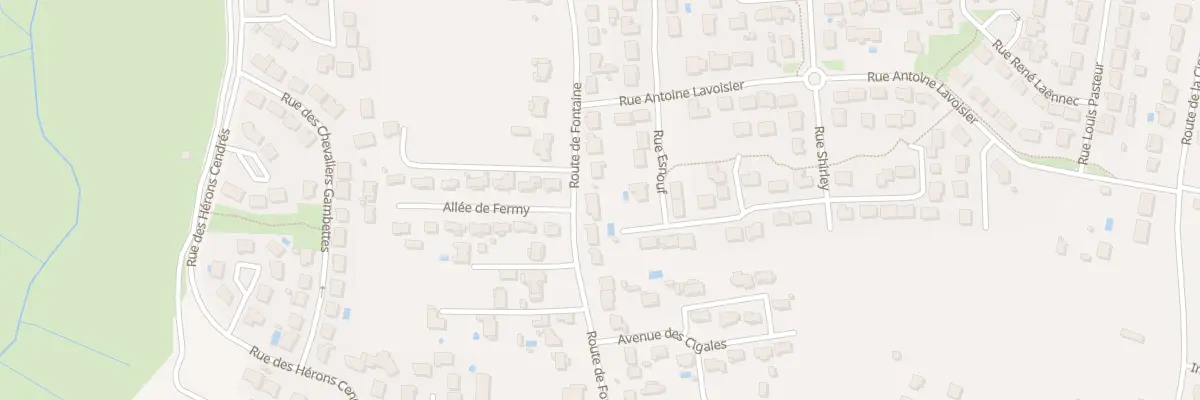 Plan du 22 Rte de Fontaine à Angles
