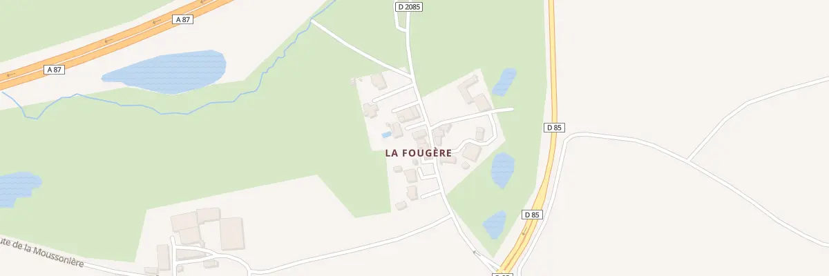 Plan du 37 Che de Fougeré à La Roche-sur-Yon