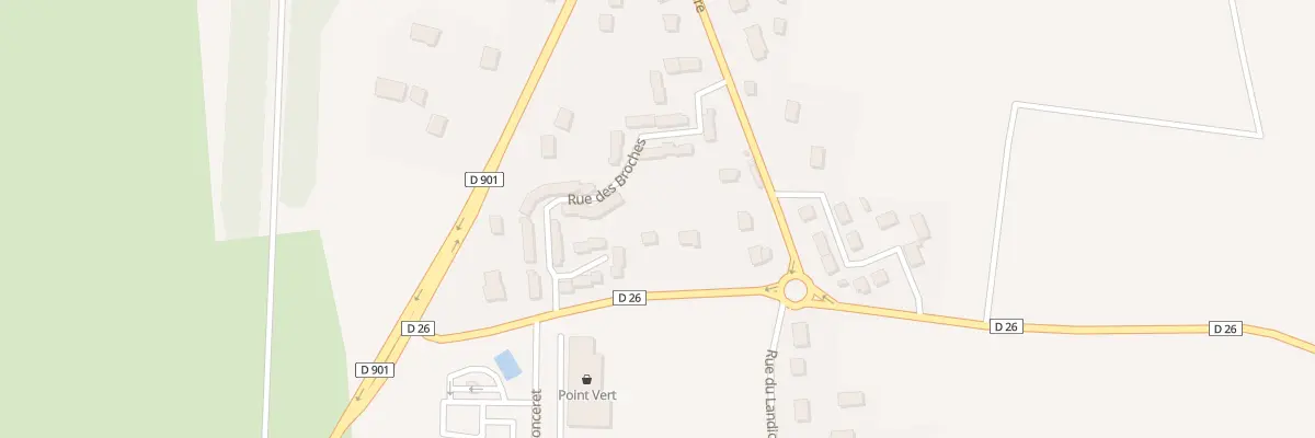Plan du 6 Rue du Pavillon à Saint-Pierre-Église