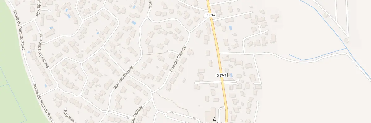 Plan du 5 Rue des oeillets à Angles