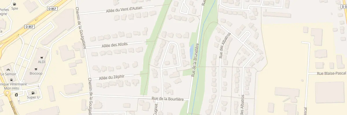 Plan du 12 Rue des Sternes à Châteaubourg