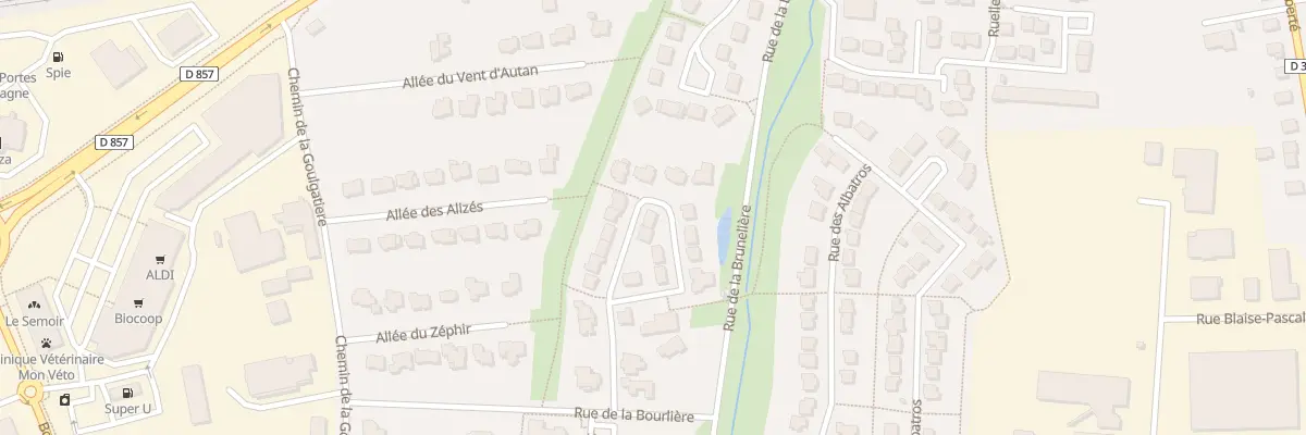 Plan du 10 Rue des Sternes à Châteaubourg