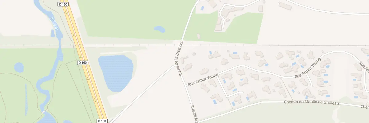 Plan du 30 Rte de la Bretèche à La Roche-sur-Yon