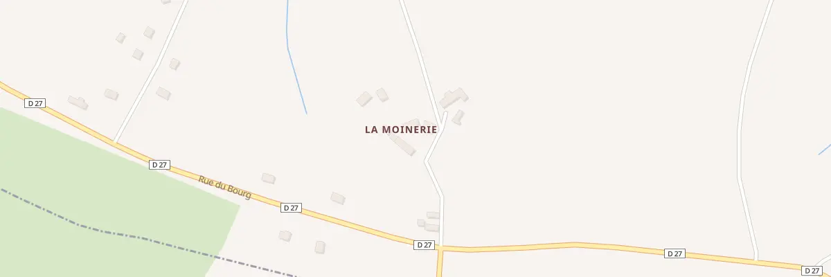 Plan du 25 La Moinerie à Nicorps