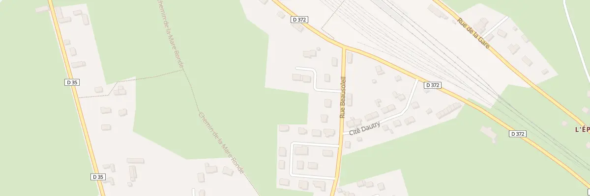 Plan du 29 Rue Beausoleil Folligny à Folligny