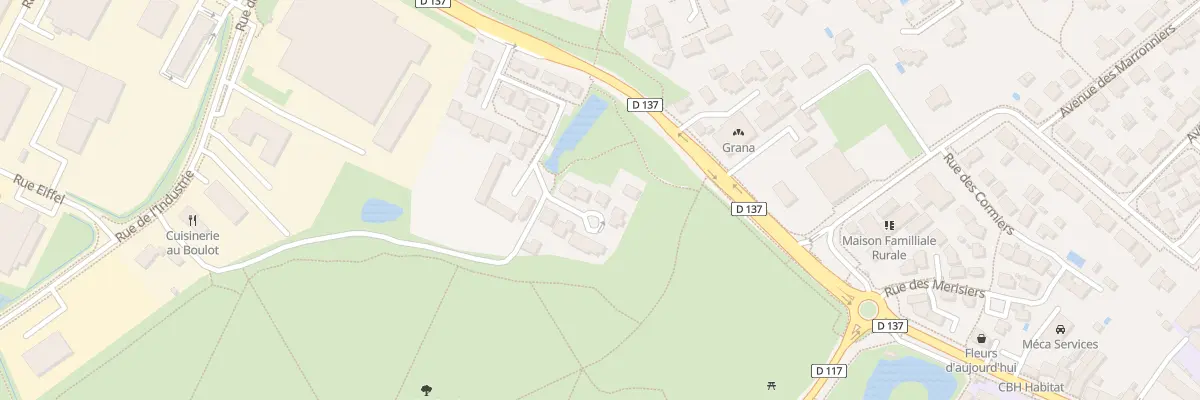 Plan du 15 Rue du Relais des Chasseurs à Aigrefeuille-sur-Maine