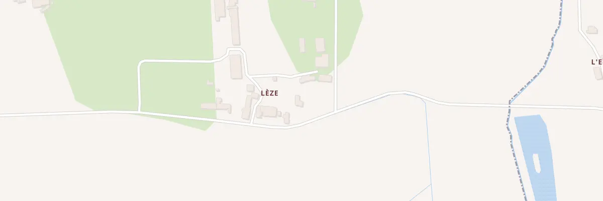 Plan du 13 Lézé à Piré-Chancé